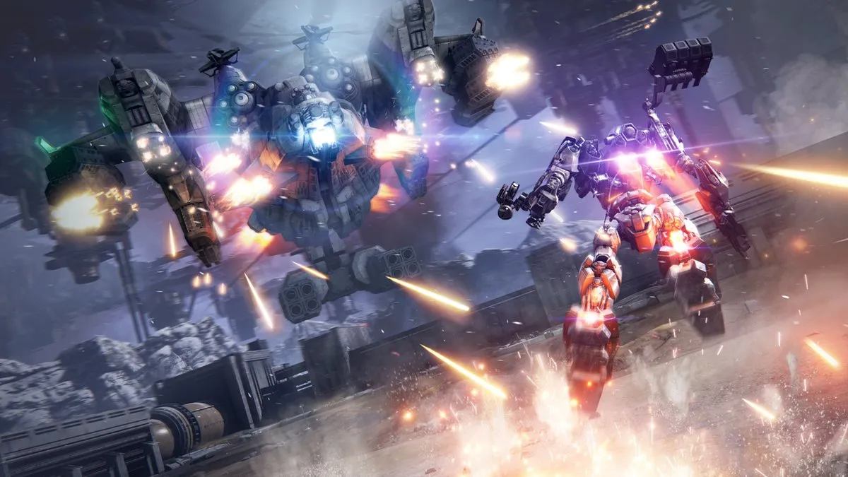 Bandai Namco Armored Core VI Fires of Rubicon PS4 - Launch Edition