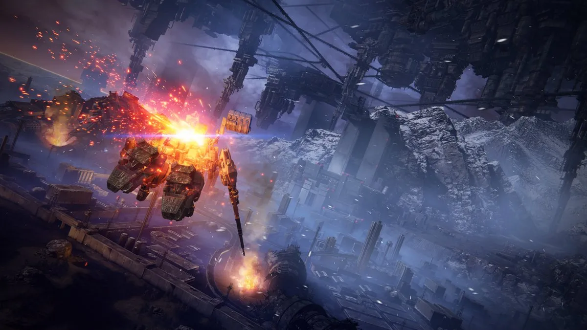 Bandai Namco Armored Core VI Fires of Rubicon PS4 - Launch Edition