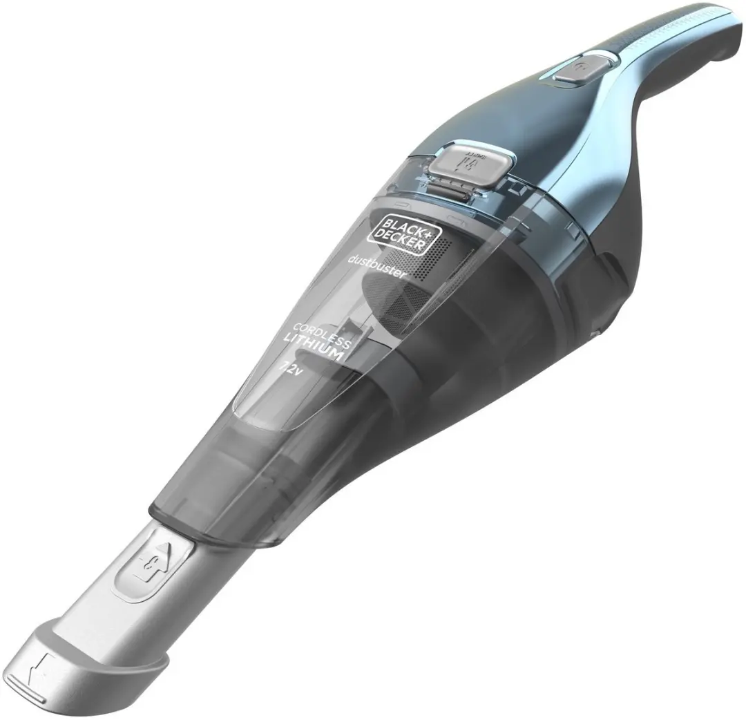 BLACK+DECKER NVC220WBC Snoerloze Handstofzuiger - 7,2V - Blauw/Chroom