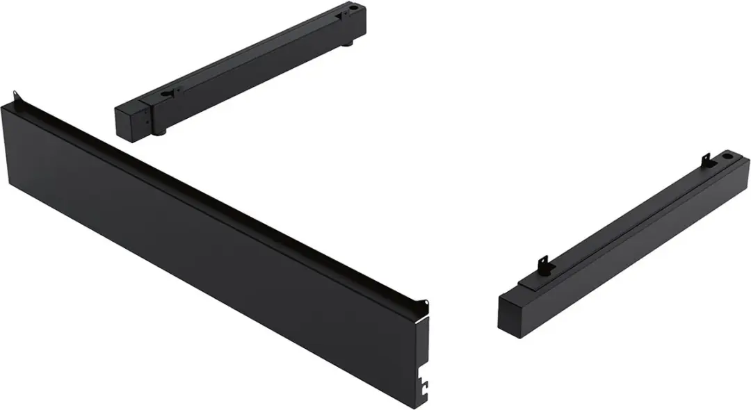 Smeg KIT95B95A Hoogte Uitbreidingsset Antraciet