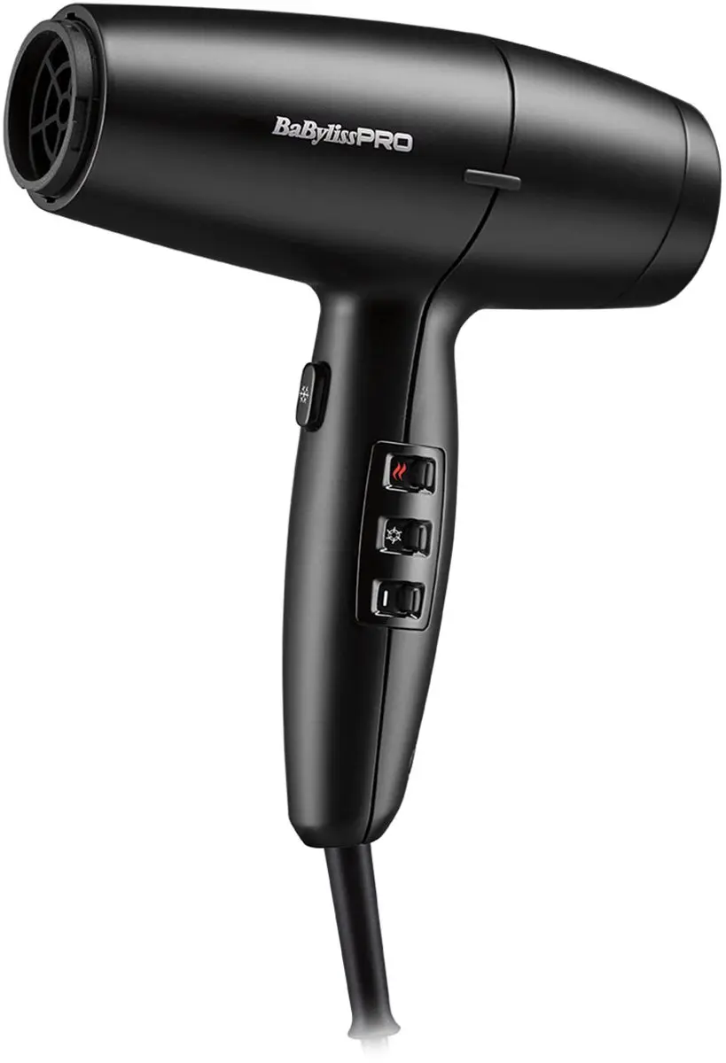 BaBylissPRO Lupia BAB6000E Haardroger - 2 Snelheden - Zwart/Dark Grey