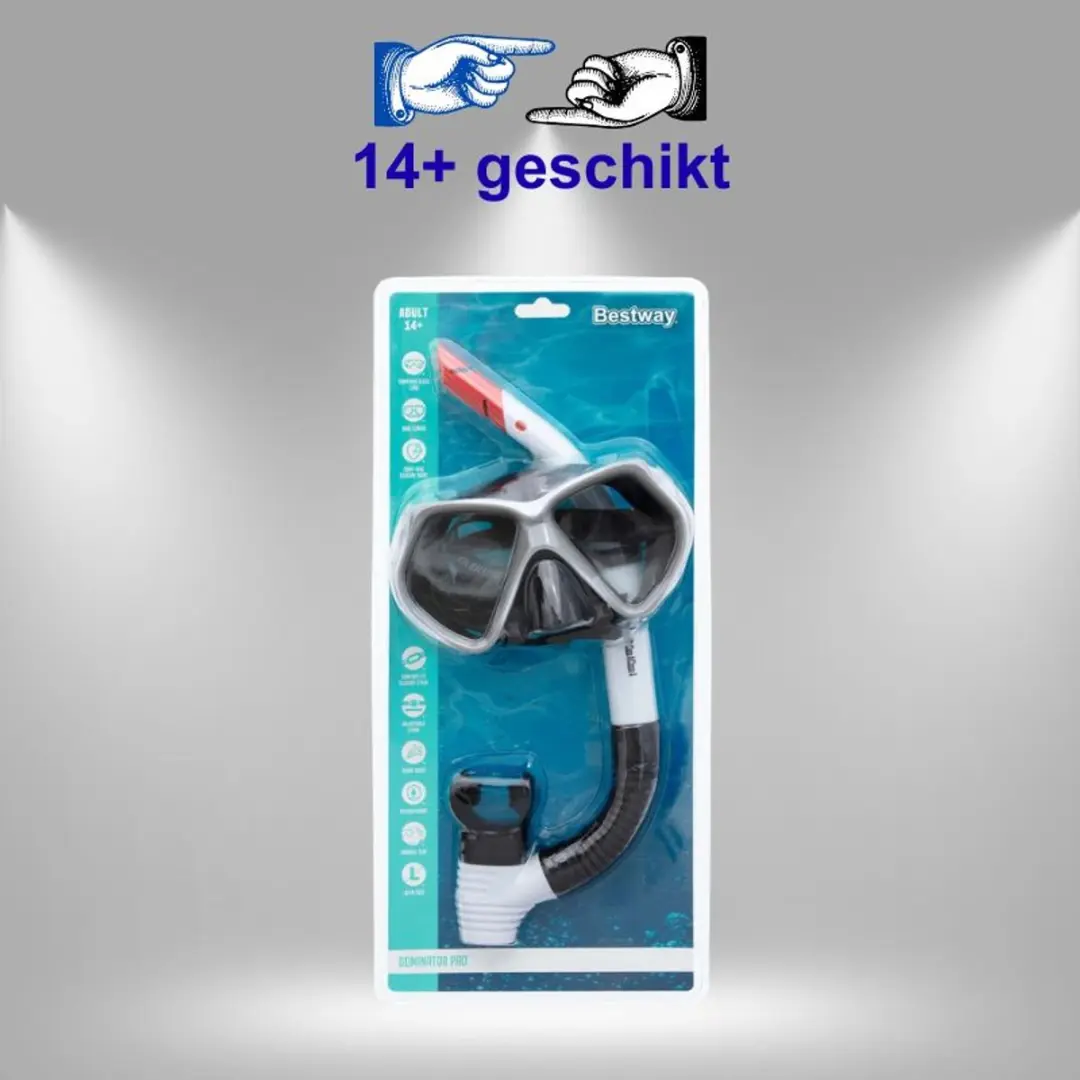 Bestway Duikset 24069 - Snorkel & Masker Wit - afbeelding 6 van 6