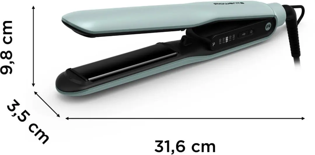 Rowenta SF5120EO Stijltang - 5 Temperaturen 170-230°C - ION - 360° Draaibaar