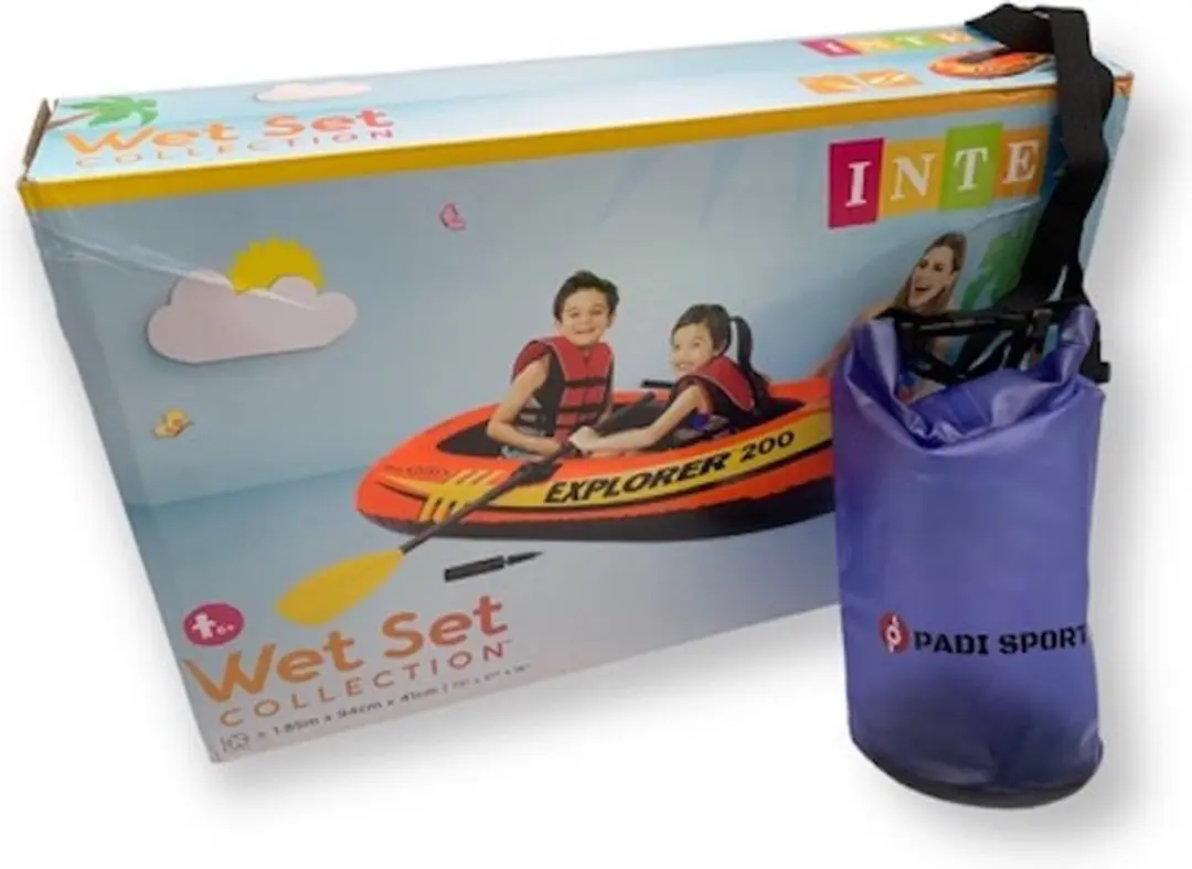 Intex Explorer 200 Opblaasboot - 2 Personen - Oranje