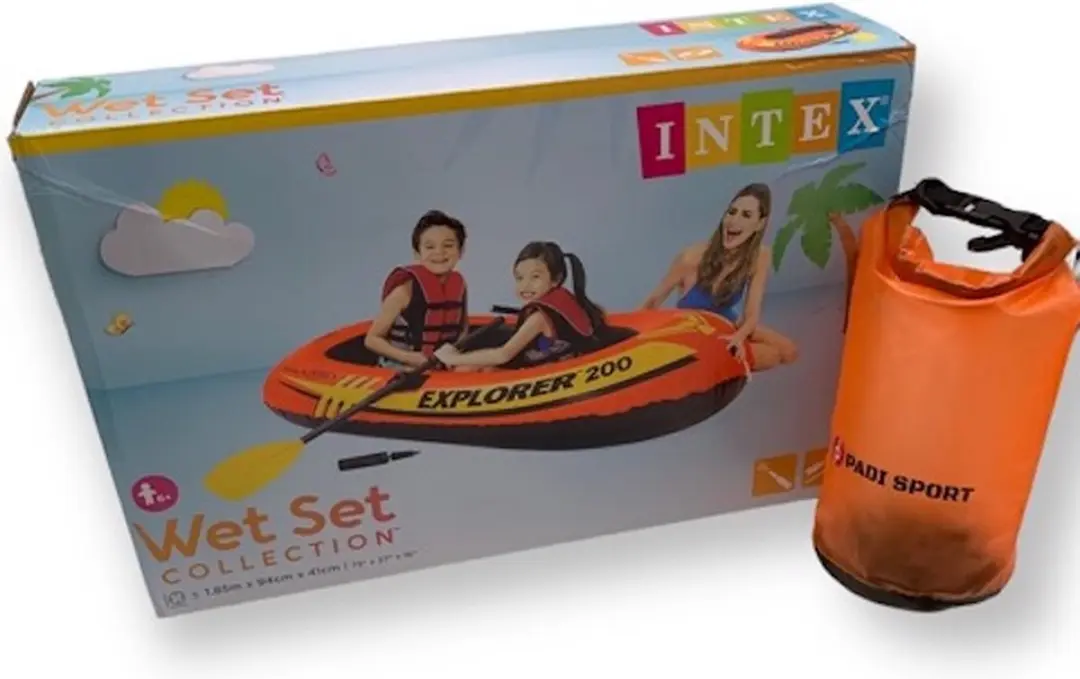 Intex Explorer 200 Opblaasboot - 2 Personen - Oranje