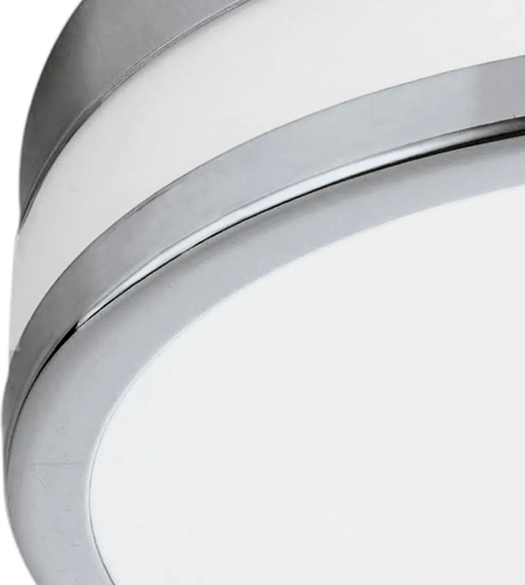 Eglo Batholino Led Palermo Wandlamp - Ø22,5cm - Chroom/Wit