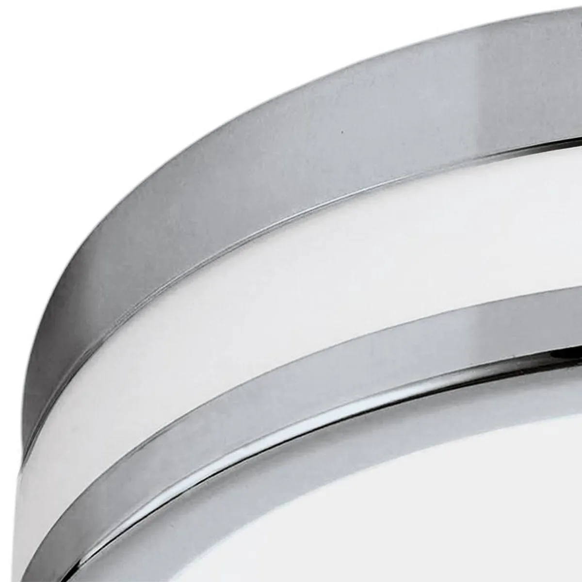 Eglo Batholino Led Palermo Wandlamp - Ø22,5cm - Chroom/Wit