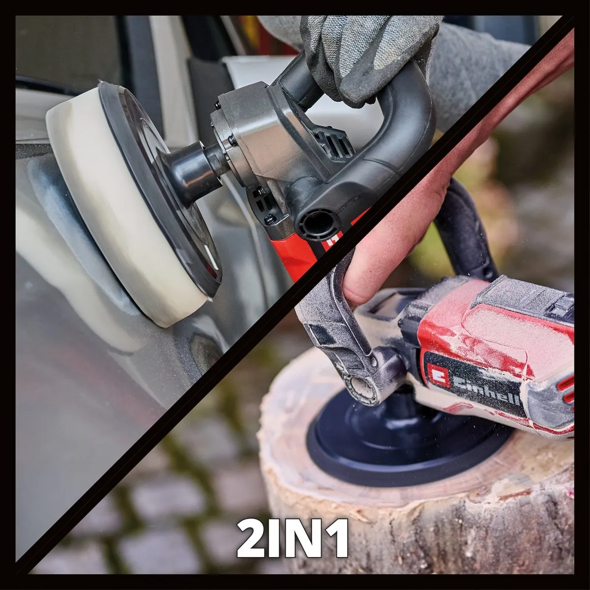 Einhell CC-PO 1100/150 Polijstmachine 1100W - Ø150mm - 5 Accessoires