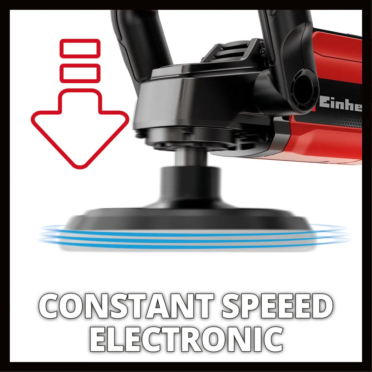 Einhell CC-PO 1100/150 Polijstmachine 1100W - Ø150mm - 5 Accessoires