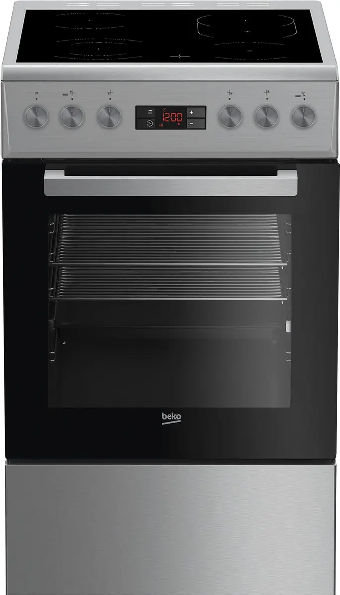 Beko FSM57320DXT Vrijstaand Keramisch Fornuis