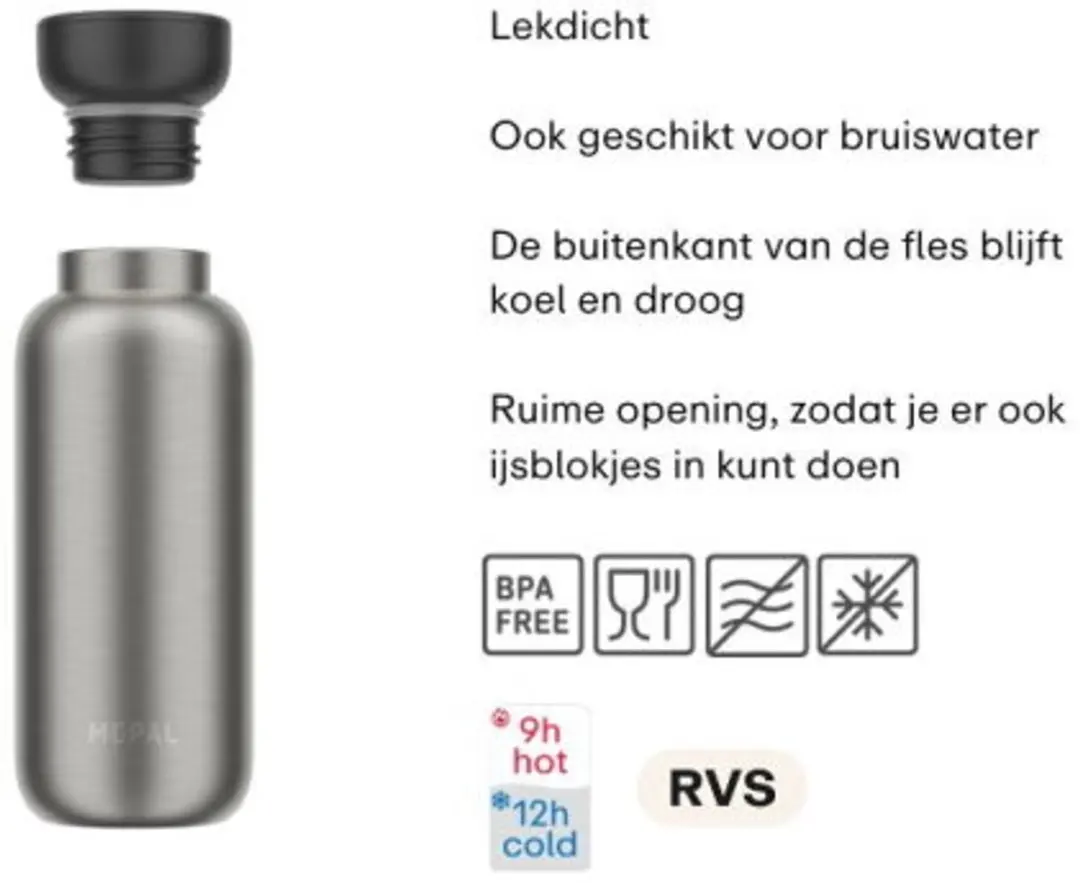 Mepal Thermofles Ellipse 350ml - Nordic green