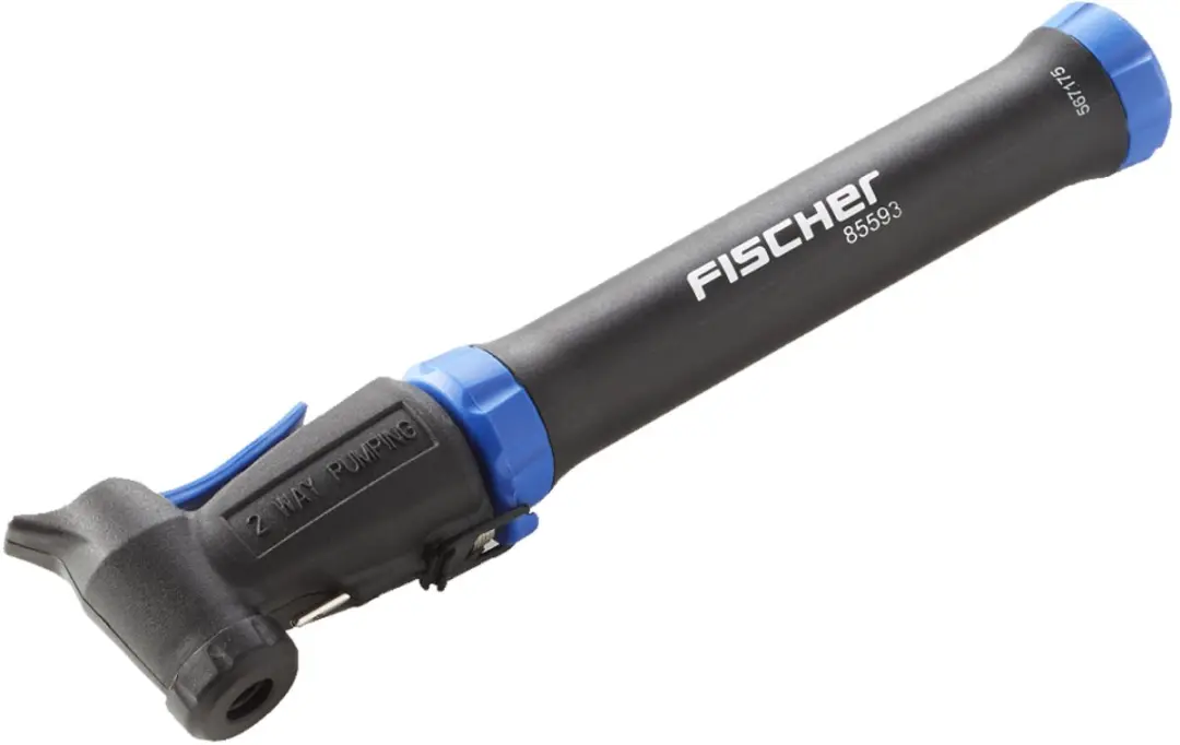 Fischer Mini Fietspomp 265mm - Blauw/Zwart