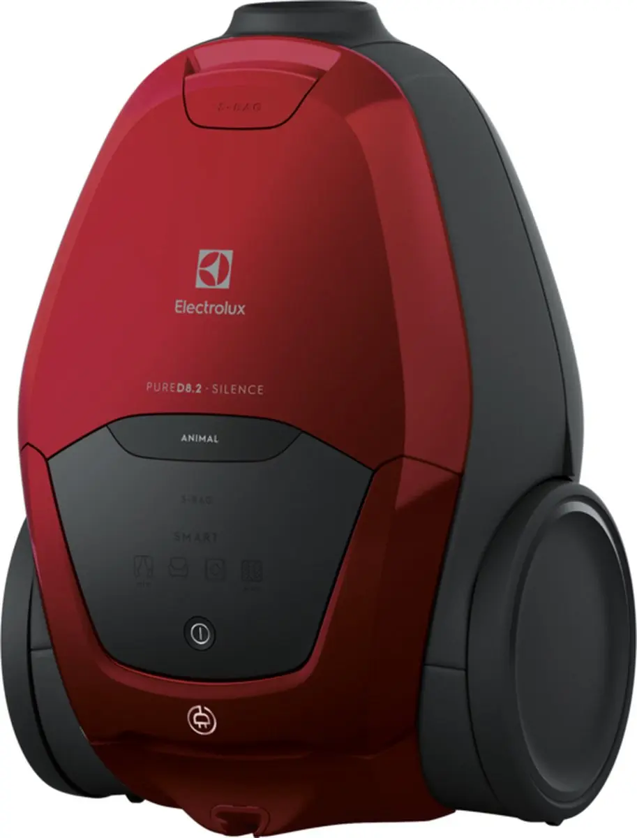 Electrolux PURE D8.2 PD82-ANIMA Stofzuiger - 600W - 3.5L Rood