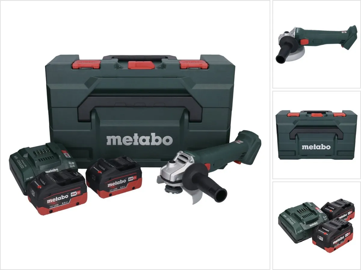 Metabo W 18 L 9-125 Haakse Slijper 125mm