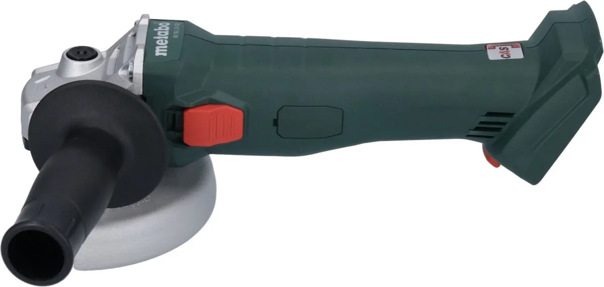 Metabo W 18 L 9-125 Haakse Slijper 125mm - 2x 8,0Ah Accu + Oplader