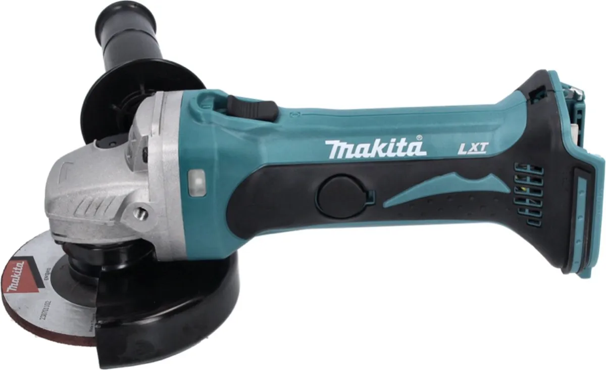 Makita DGA 452 RTJ Haakse Slijper 18V - 2x 5Ah + Oplader + Makpac - afbeelding 5 van 5