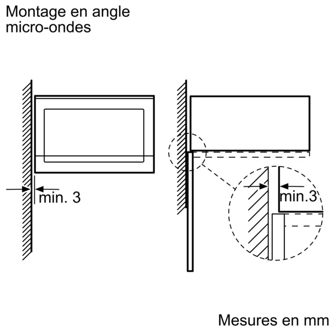 Bosch Serie 4 BFL553MS0 Inbouw Magnetron 25L - 900W - Roestvrijstaal - afbeelding 4 van 4