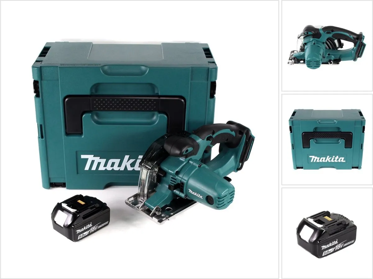 Makita DCS 552 T1J Accu Handcirkelzaag 136mm
