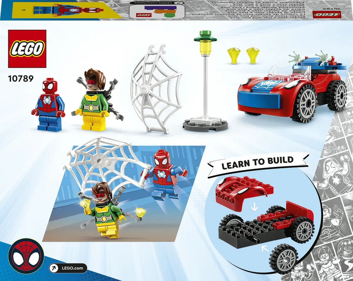 LEGO Marvel Spider-Man Auto & Doc Ock Bouwset 10789 - 48 Stukken