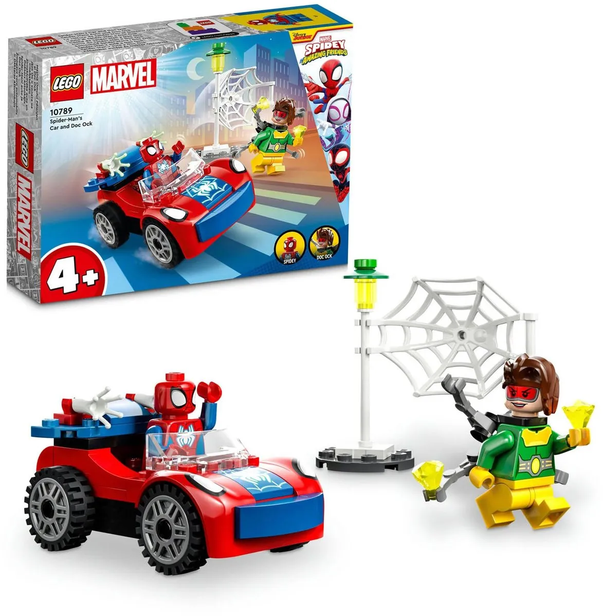 LEGO Marvel Spider-Man Auto & Doc Ock Bouwset 10789 - 48 Stukken