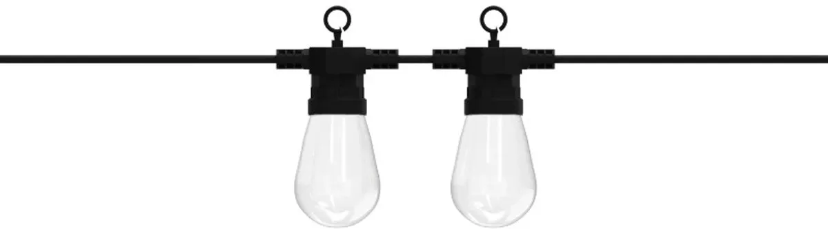 Calex Lichtsnoer 10m - Lichtslinger voor Buiten - Tuinverlichting - Terrasverlichting Warm Wit Licht