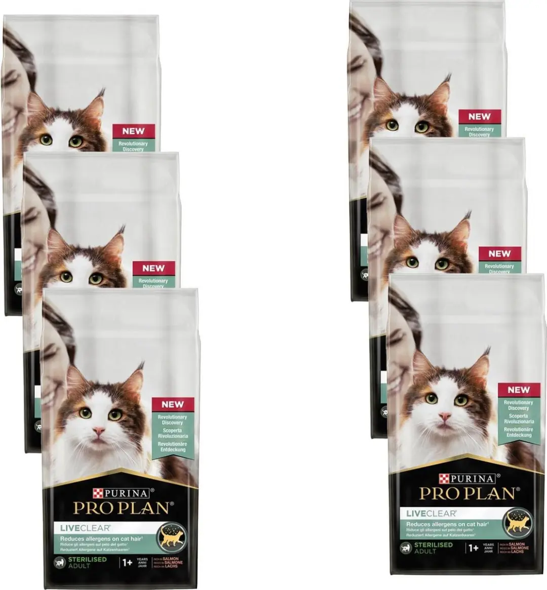 Pro Plan LiveClear Sterilised Adult Kattenvoer Zalm