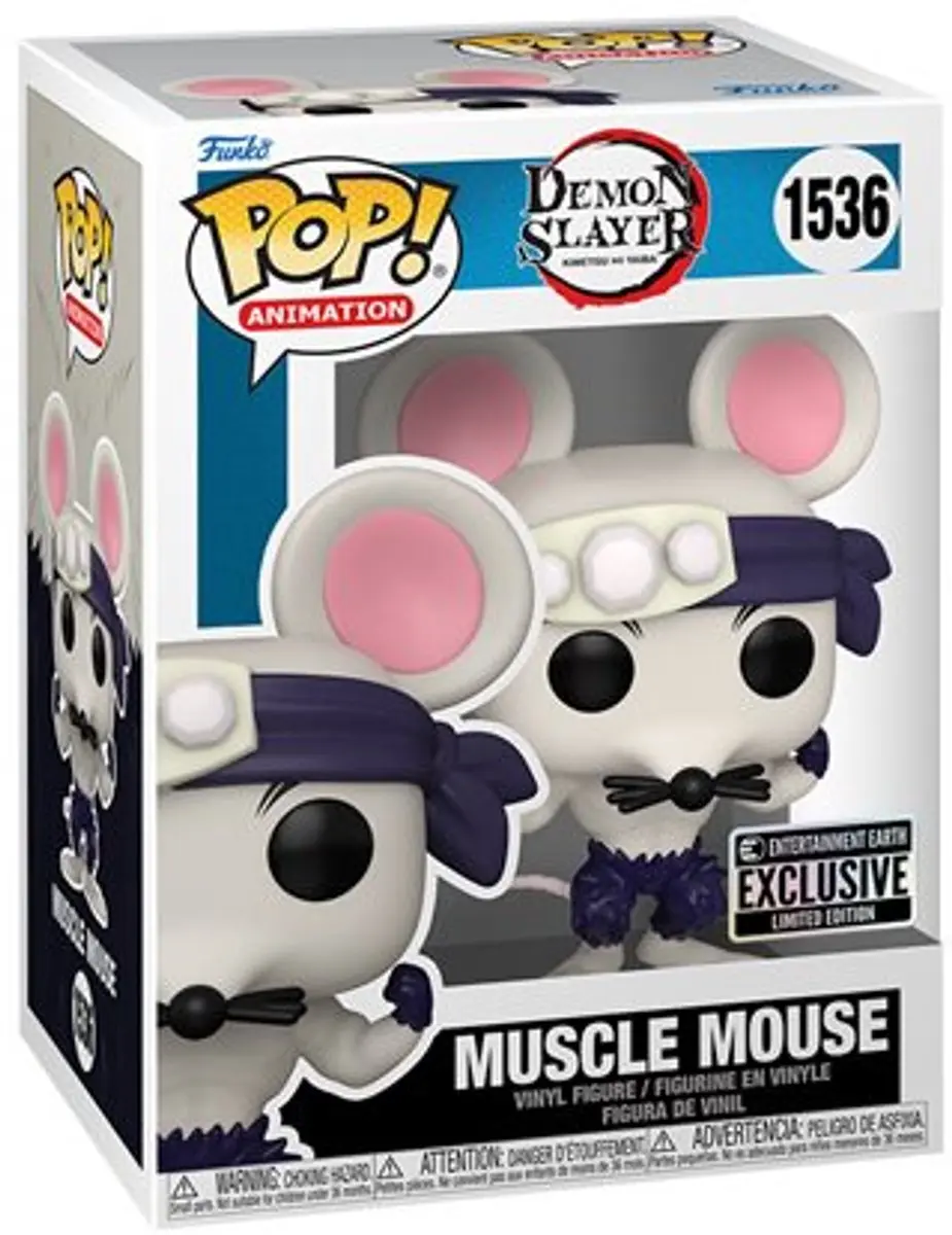 Funko Pop! Demon Slayer Muscle Mouse #1536 EE Exclusief - Multicolor