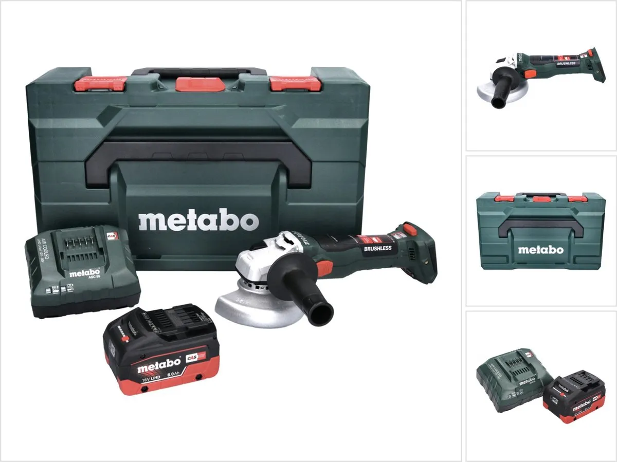 Metabo W 18 LT BL 11-125 Haakse Slijper 125mm