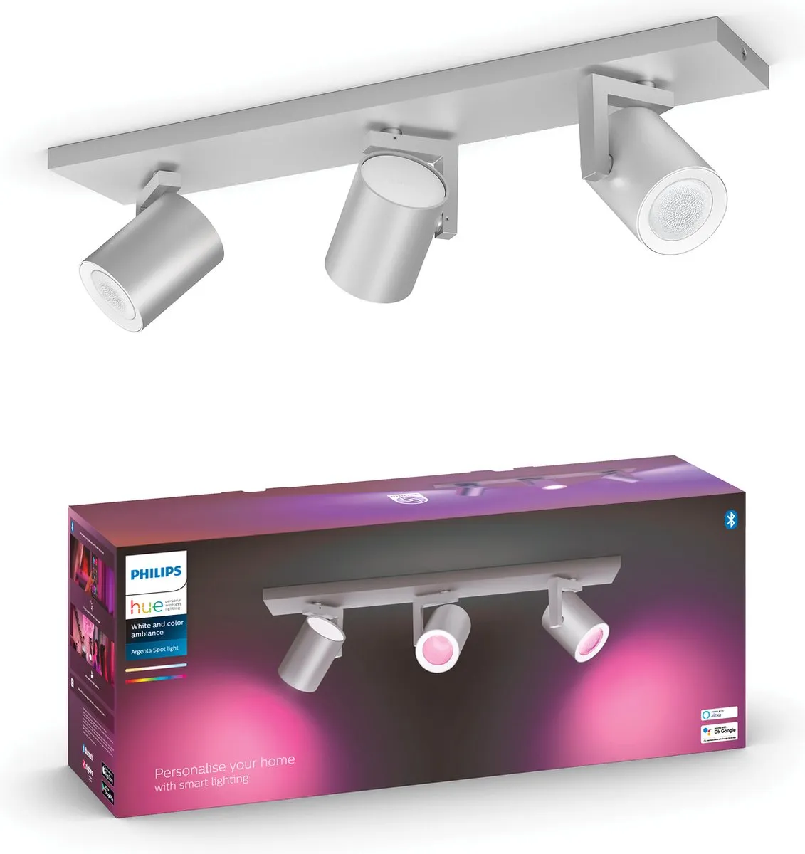 Philips Hue Argenta Opbouwspot GU10