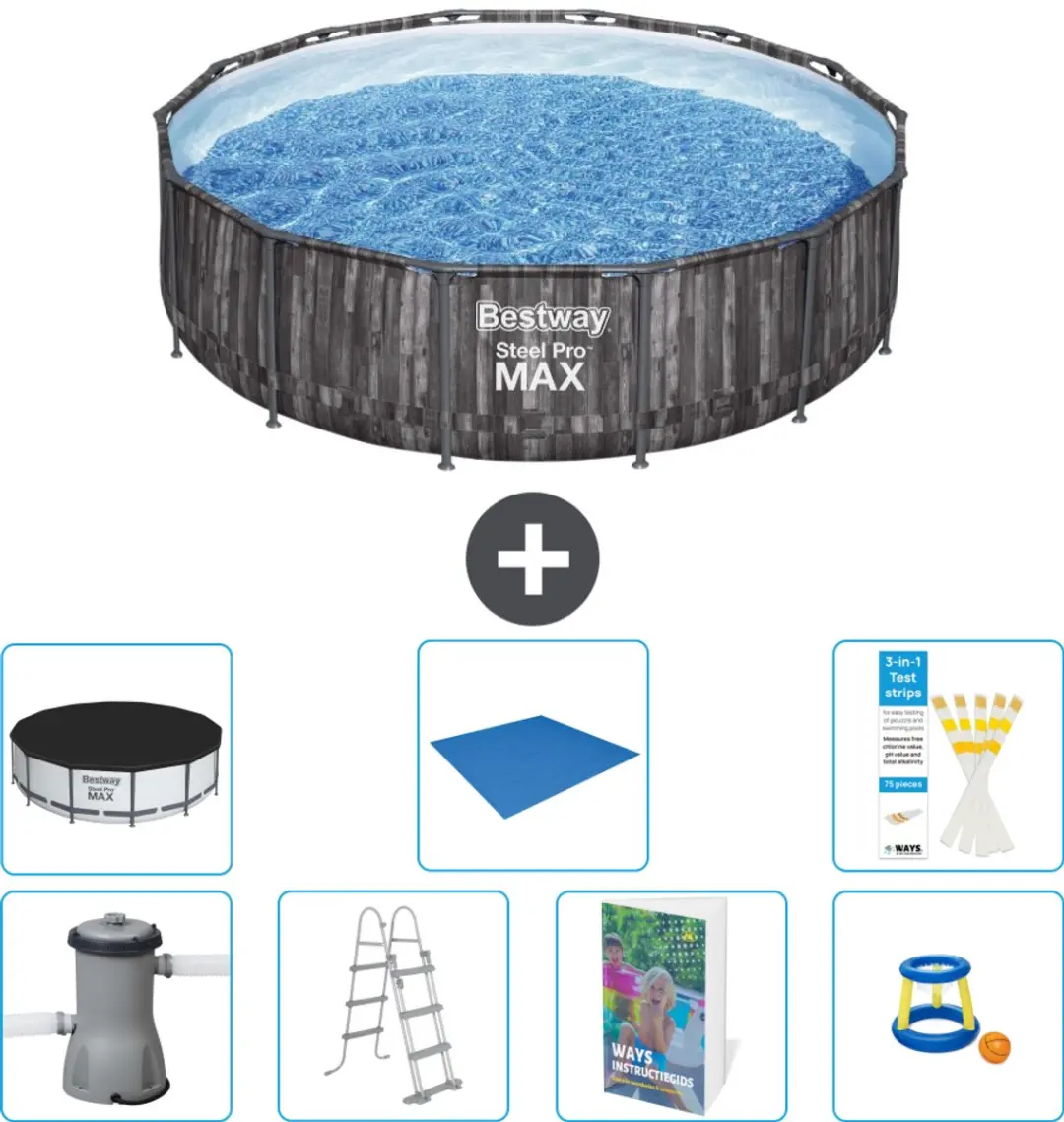 Bestway Steel Pro MAX Zwembad 427cm