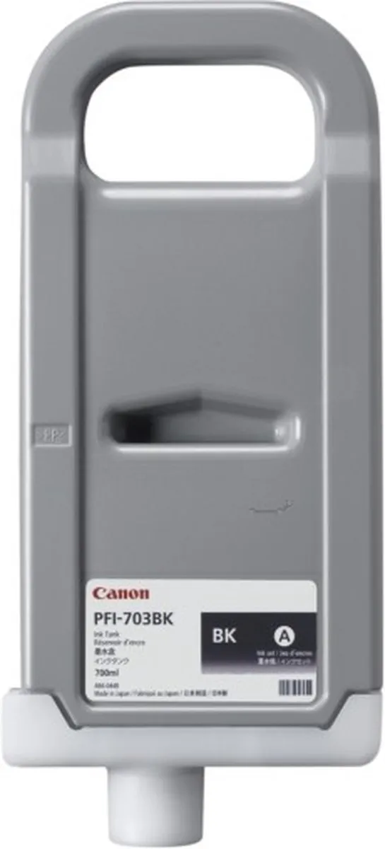 Canon PFI-703BK Inktcartridge - 700ml - Zwart