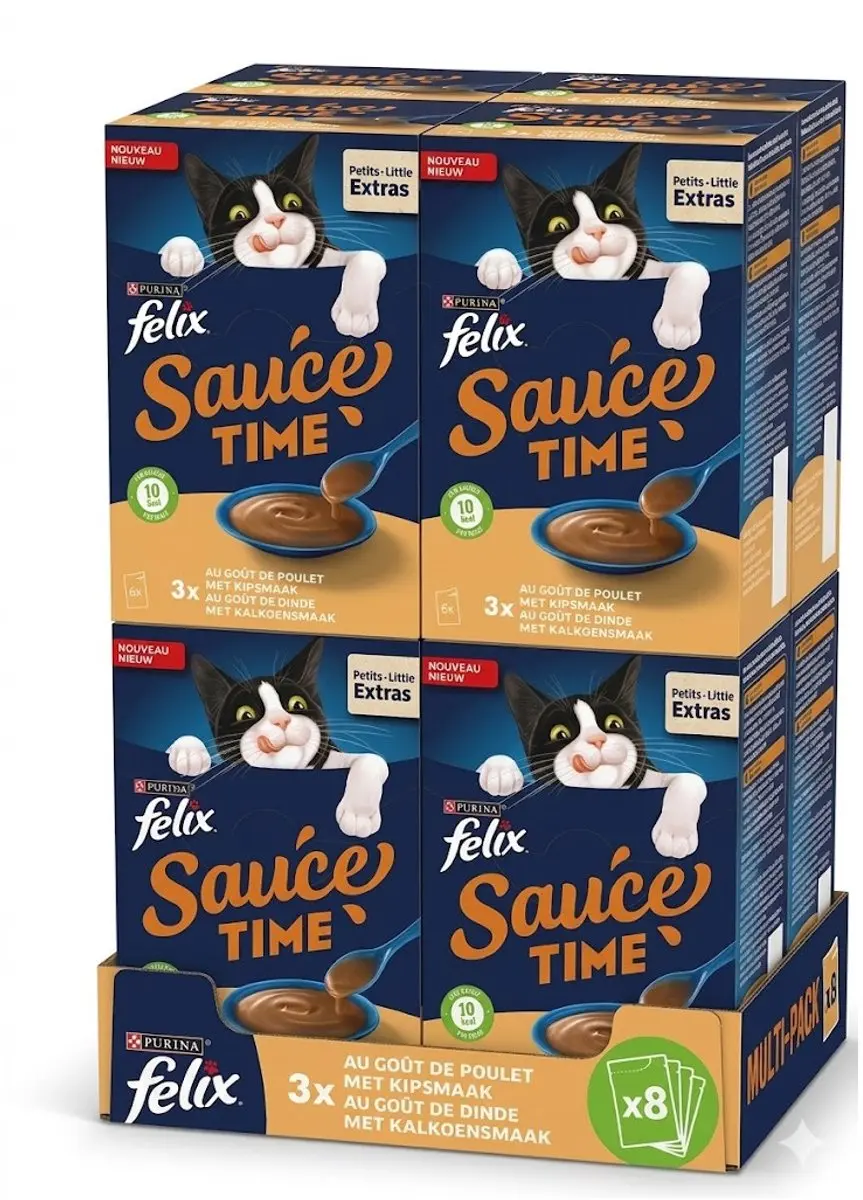 Felix Sauce Time Kip & Kalkoen