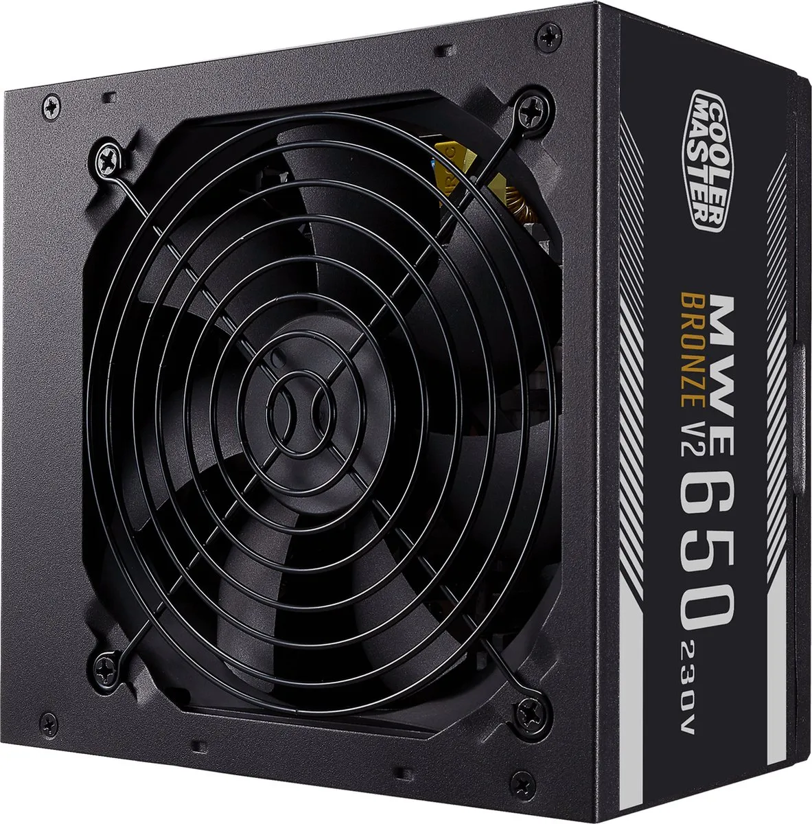 Cooler Master MWE 650 Bronze Voeding - 650W - Zwart