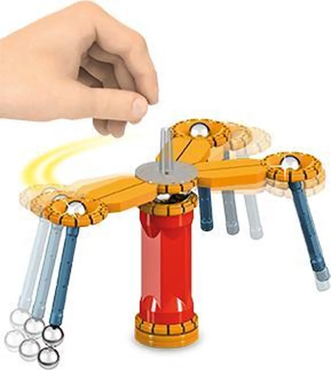 Geomag Mechanica GM720 Magnetische Blokken - 33 Stuks - Blauw