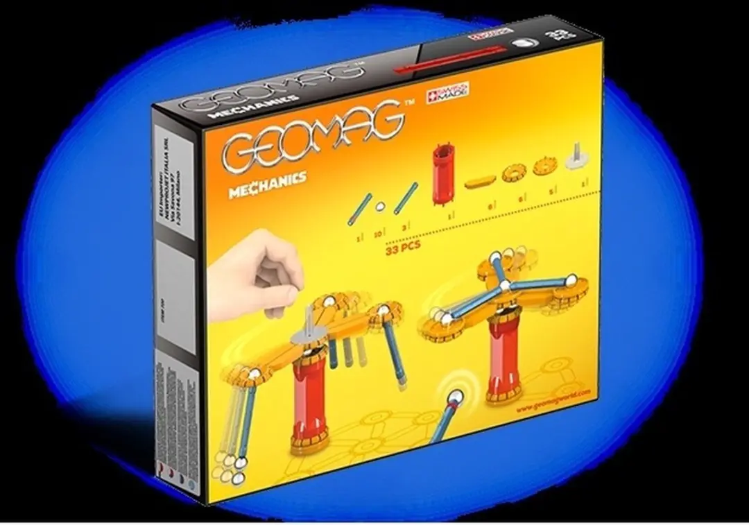 Geomag Mechanica GM720 Magnetische Blokken - 33 Stuks - Blauw
