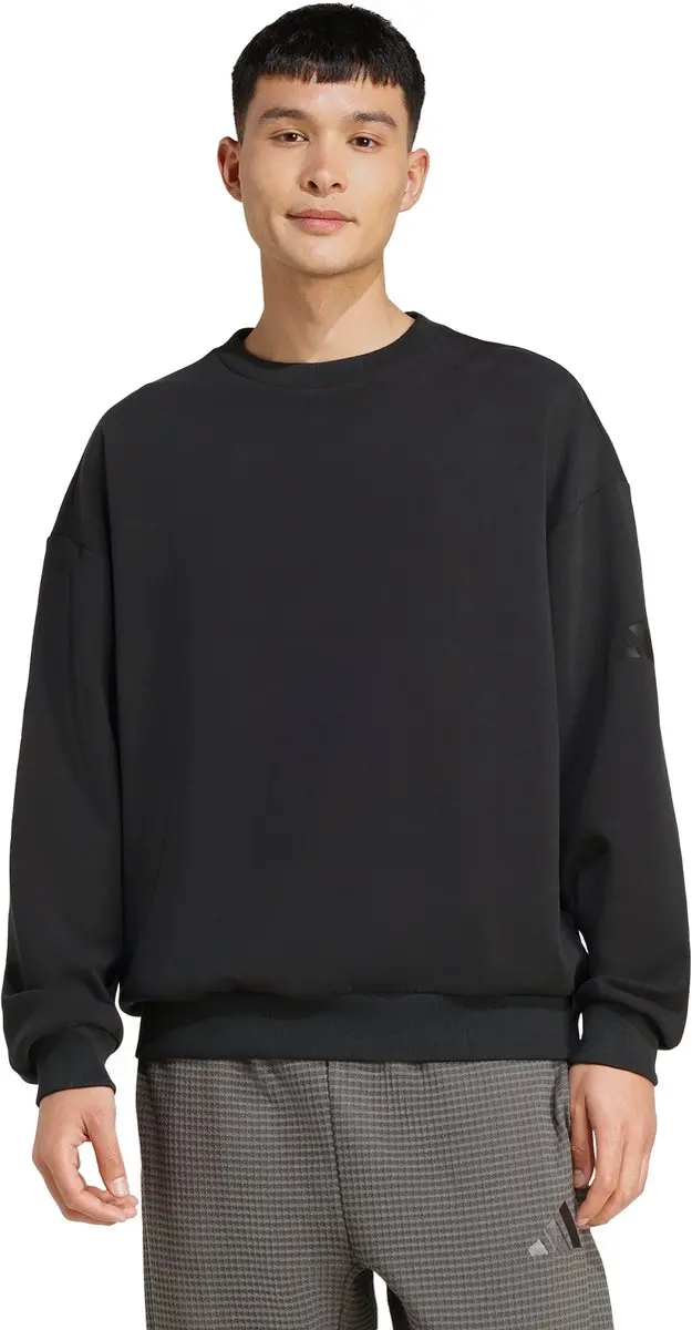 Adidas Soft Lux Sweatshirt KF0485 - Heren XL - Zwart