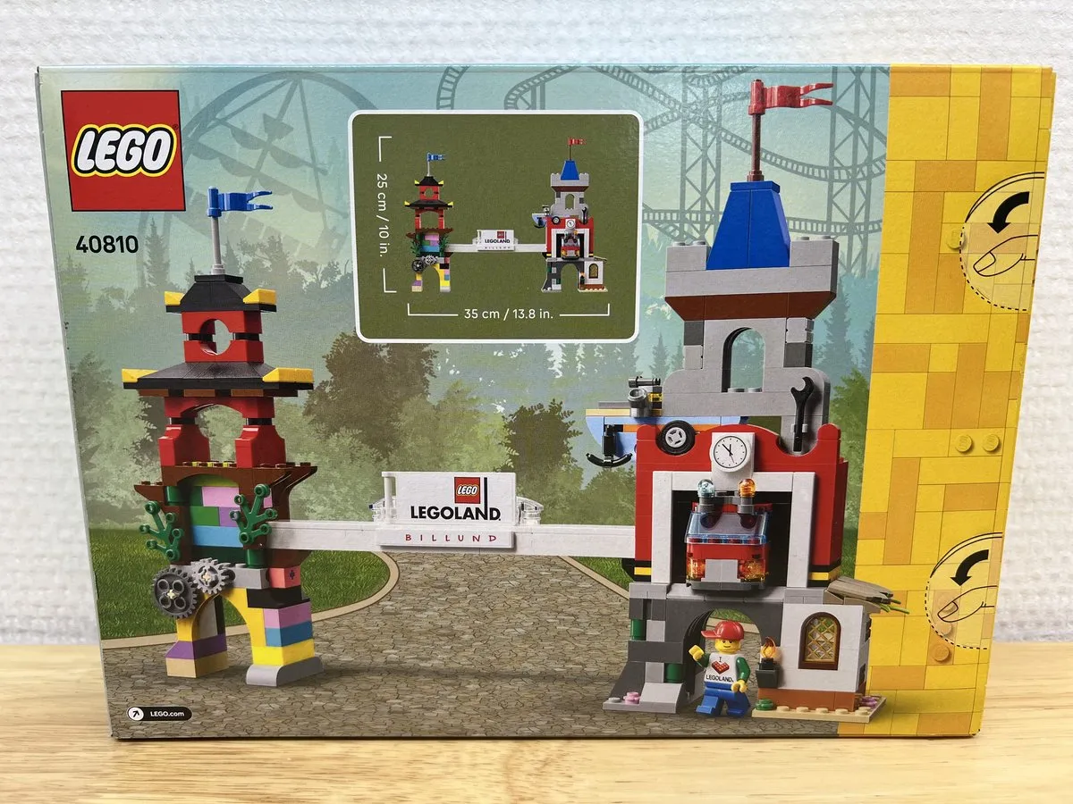 LEGO 40810 Legoland Park Portal - 323 Stukken - 1 Minifiguur - Multi