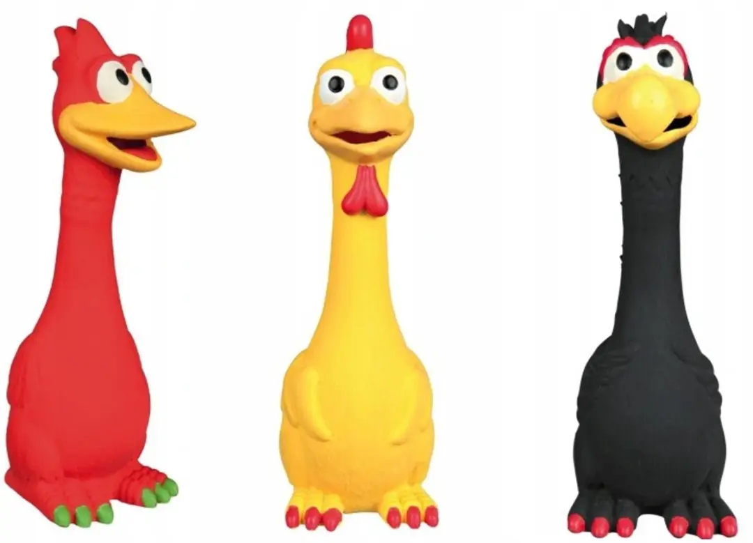 Trixie Vogel Speeltje Honden - Multicolor - 3 Stuks - afbeelding 4 van 5