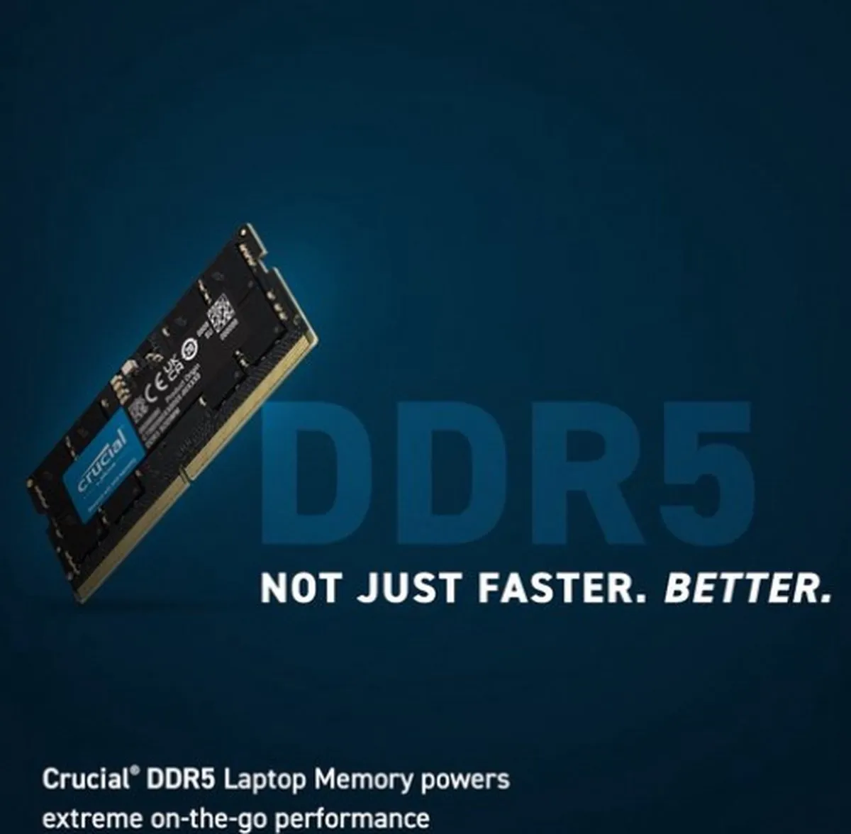 Crucial CT16G56C46S5 Laptopgeheugen 16GB DDR5 5600MHz