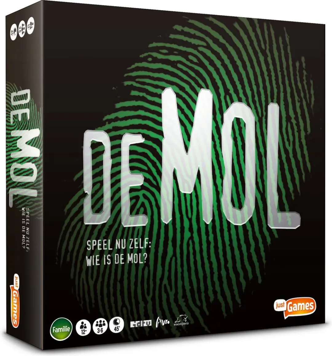 Just Games Wie is de Mol Bordspel NL-uitgave