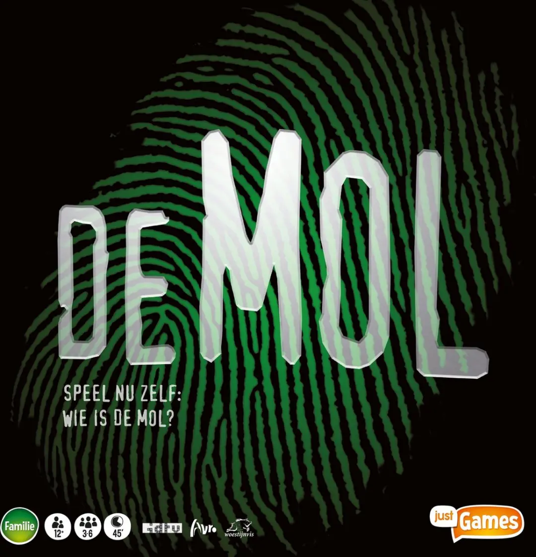 Just Games Wie is de Mol Bordspel NL-uitgave - 3-6 Spelers