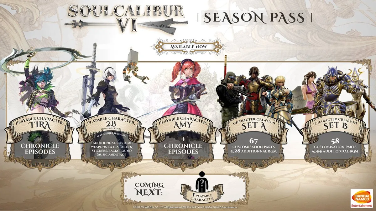 Soul Calibur VI Season Pass - Xbox One