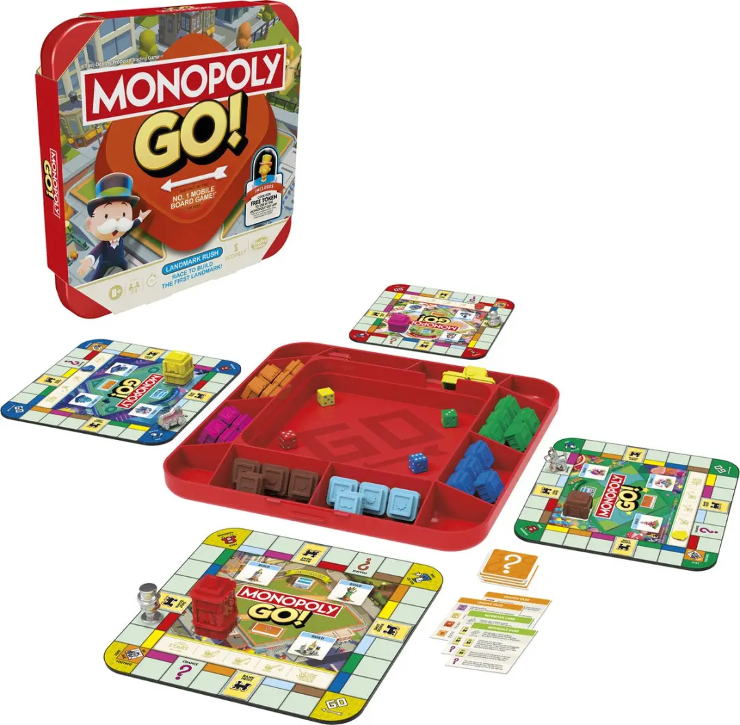 Hasbro Monopoly GO Bordspel - 2-4 Spelers
