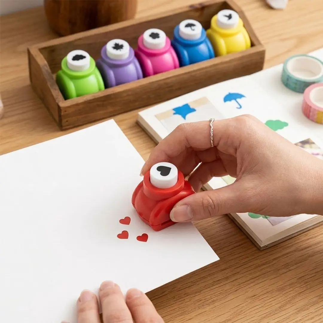 NuveX Assorti Papier Ponsset 6-delig Multikleur