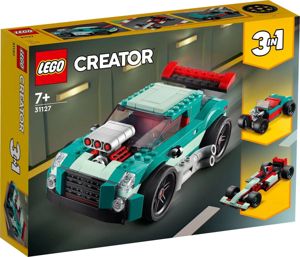 LEGO Creator Straatracer 31127 - 258 Stukken - afbeelding 2 van 6