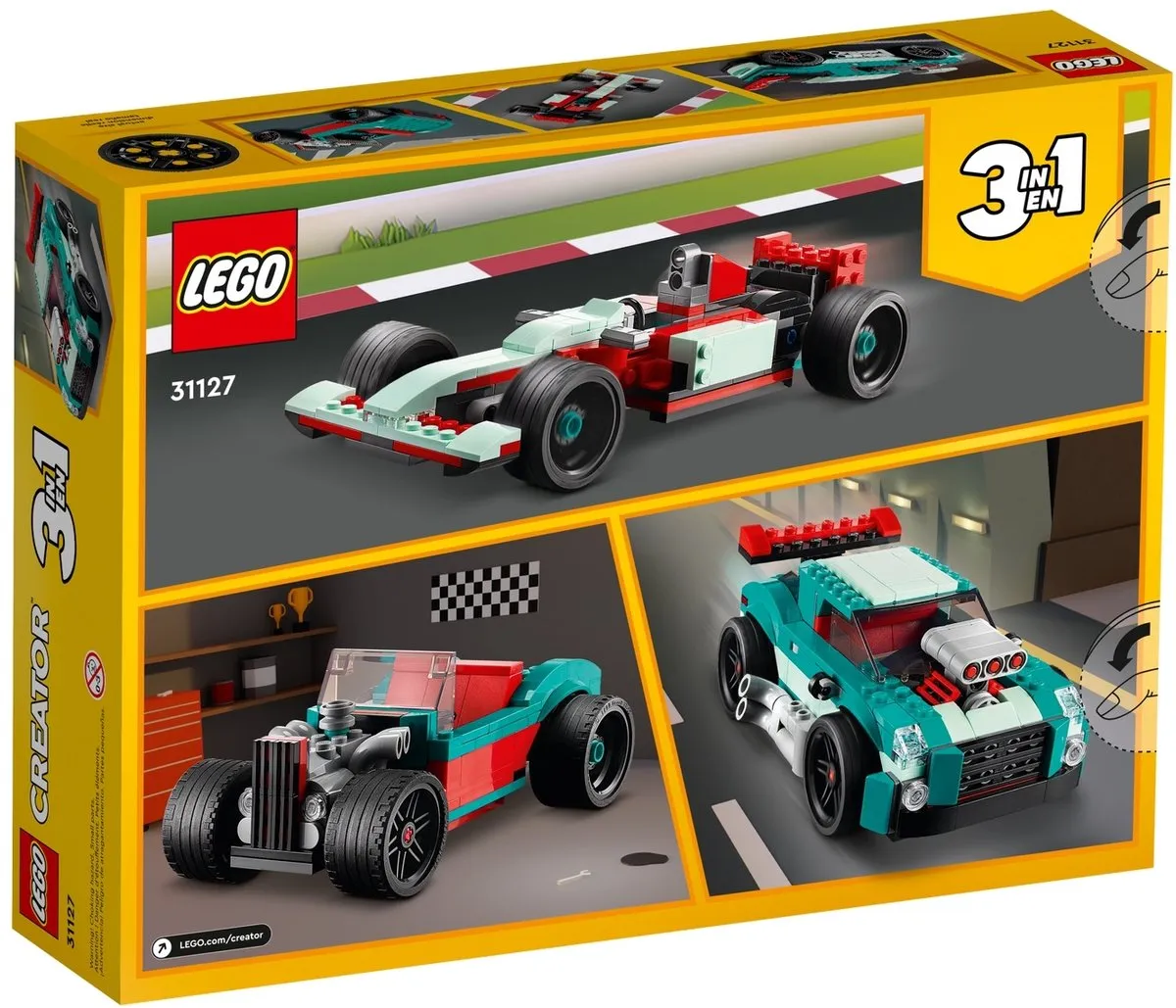 LEGO Creator Straatracer 31127 - 258 Stukken - afbeelding 6 van 6