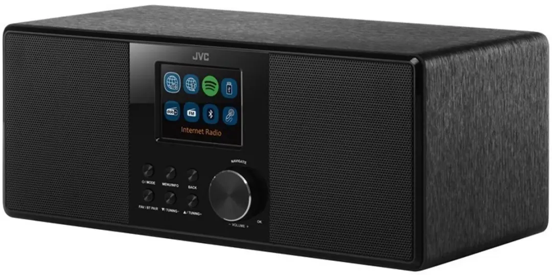 JVC RA-E981B Internetradio - DAB+/FM - Bluetooth - Zwart - afbeelding 3 van 6
