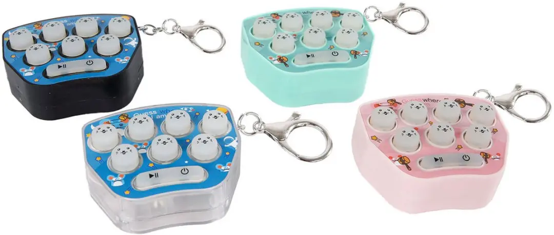 Brain Games Hamster Game Sleutelhanger - Meerkleurig