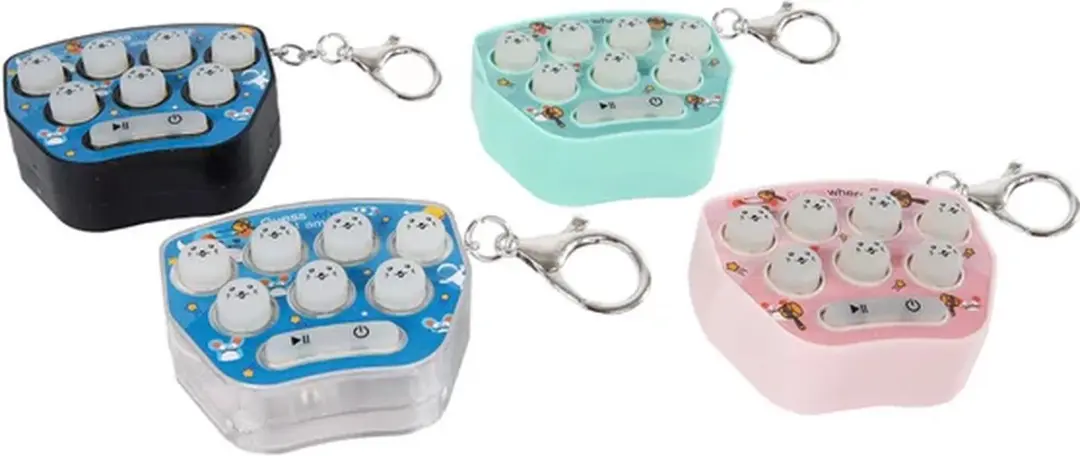 Brain Games Hamster Game Sleutelhanger - Meerkleurig