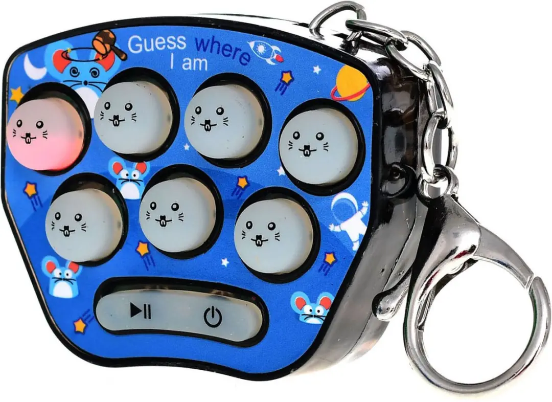 Brain Games Hamster Game Sleutelhanger - Meerkleurig